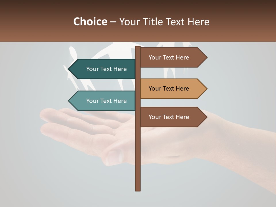 House System Conditioner PowerPoint Template