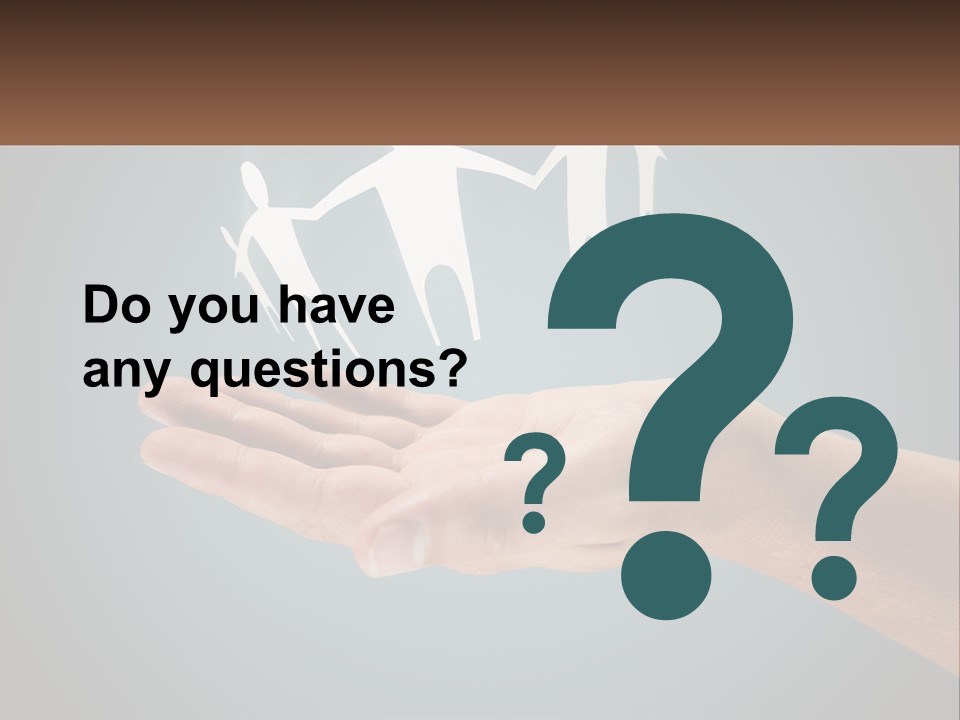 House System Conditioner PowerPoint Template