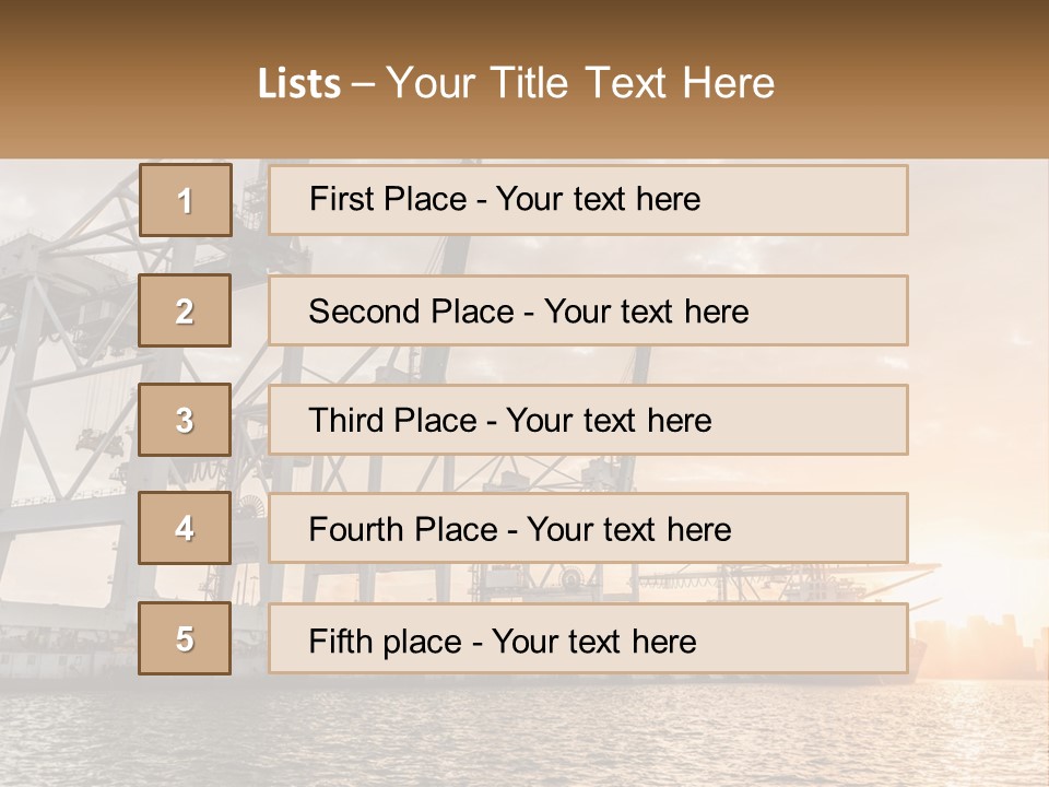 Switch House Condition PowerPoint Template