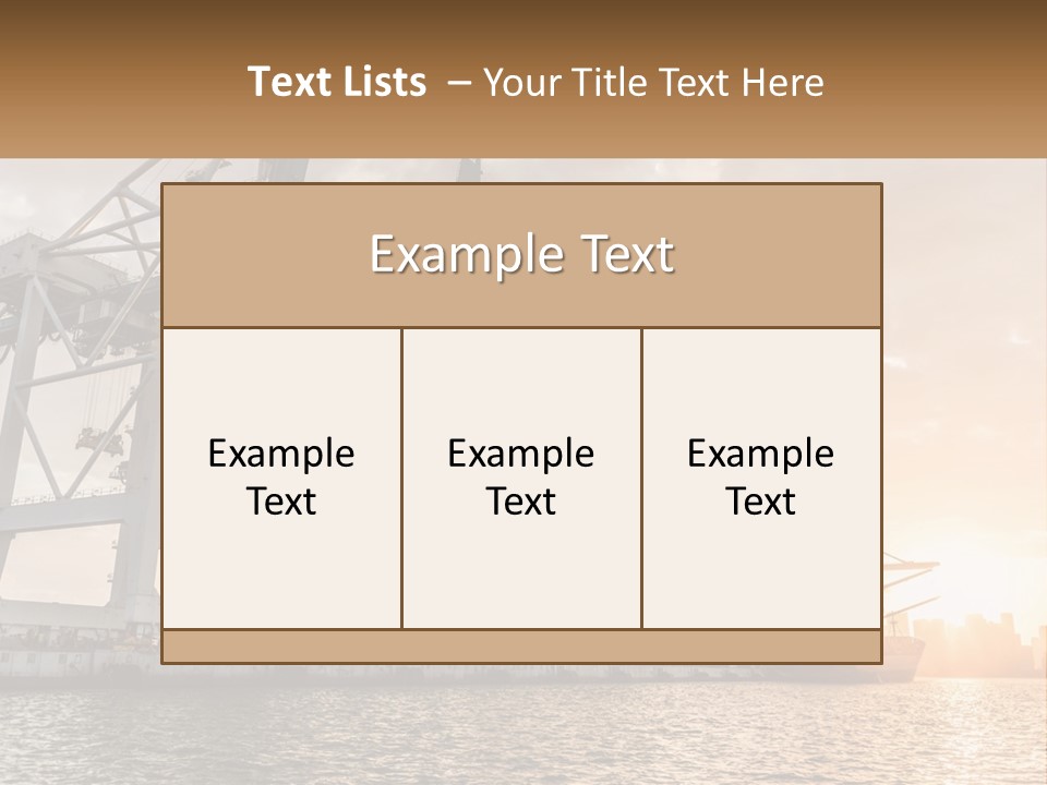 Switch House Condition PowerPoint Template