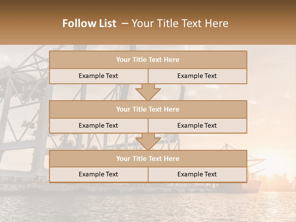 Switch House Condition PowerPoint Template