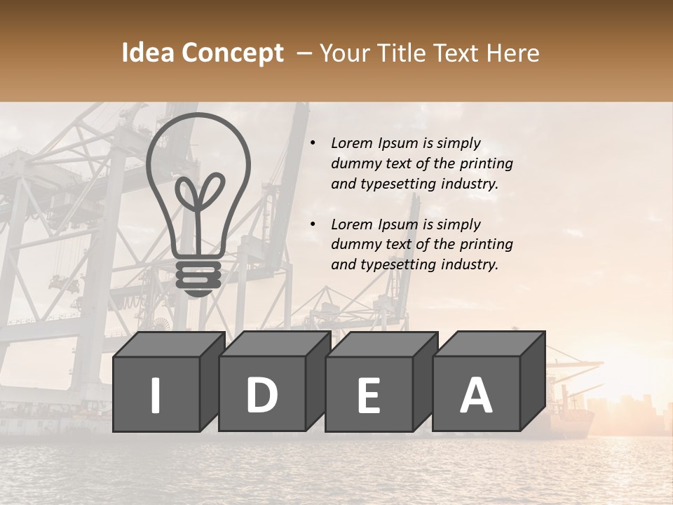 Switch House Condition PowerPoint Template