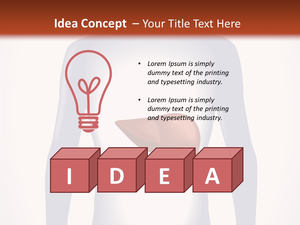Electricity Cold House PowerPoint Template