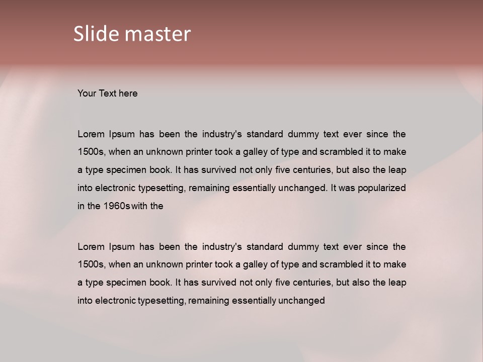 System Switch House PowerPoint Template