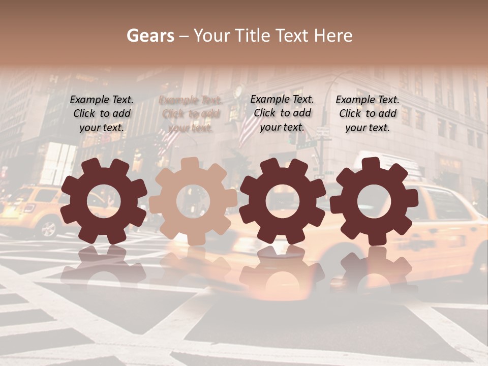 Temperature Heat House PowerPoint Template