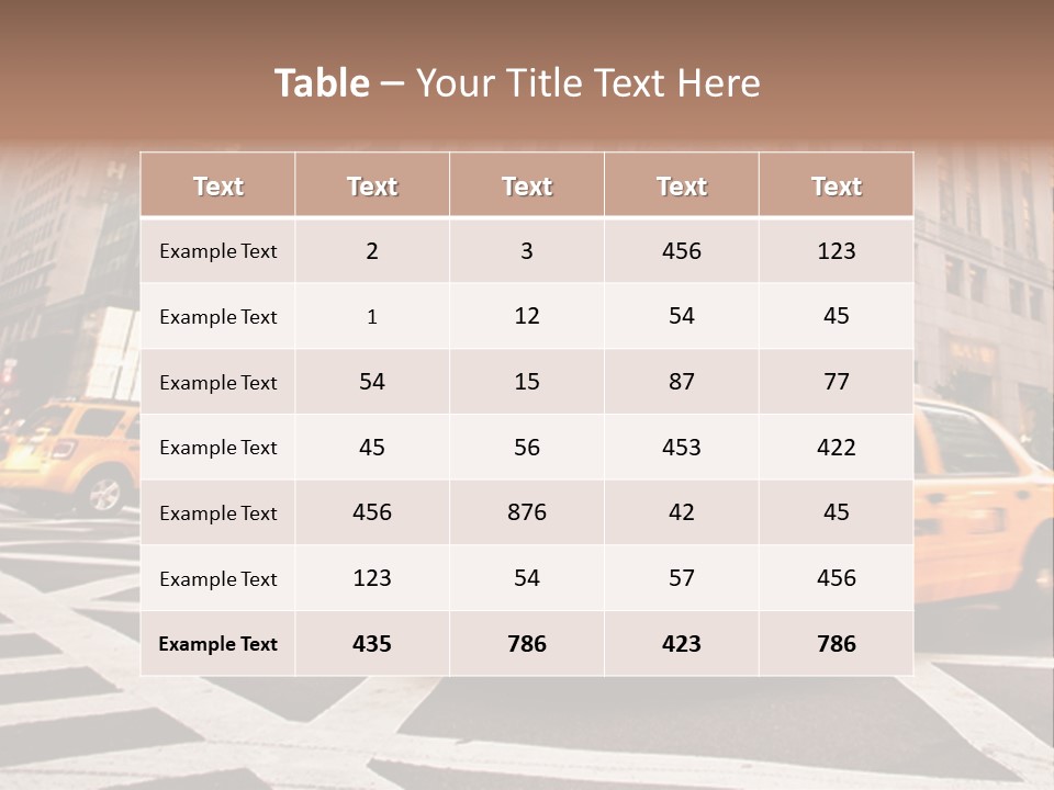 Temperature Heat House PowerPoint Template