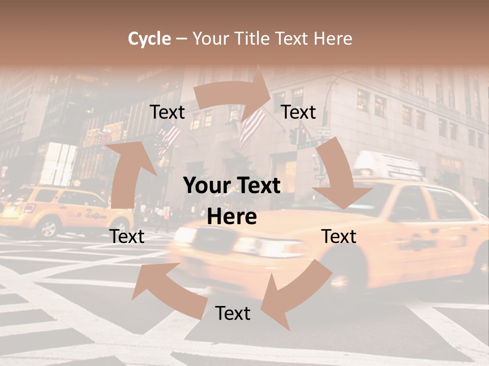 Temperature Heat House PowerPoint Template