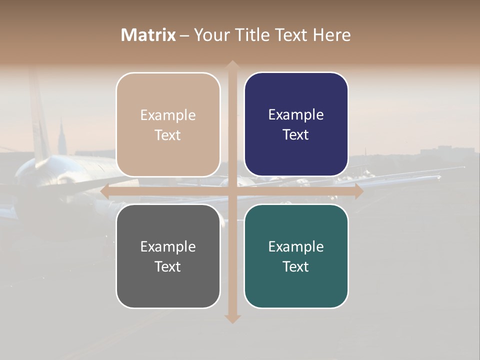 Industry Climate White PowerPoint Template