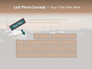 Industry Climate White PowerPoint Template
