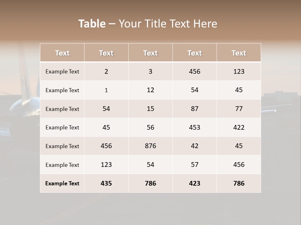 Industry Climate White PowerPoint Template