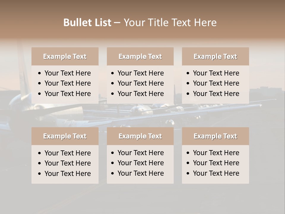 Industry Climate White PowerPoint Template