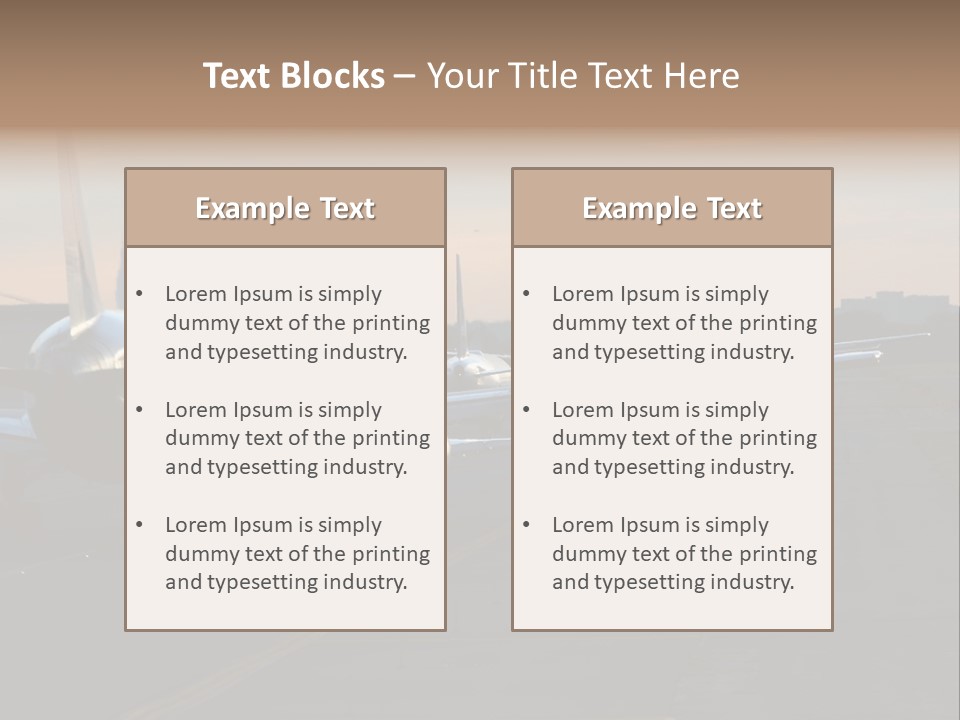 Industry Climate White PowerPoint Template