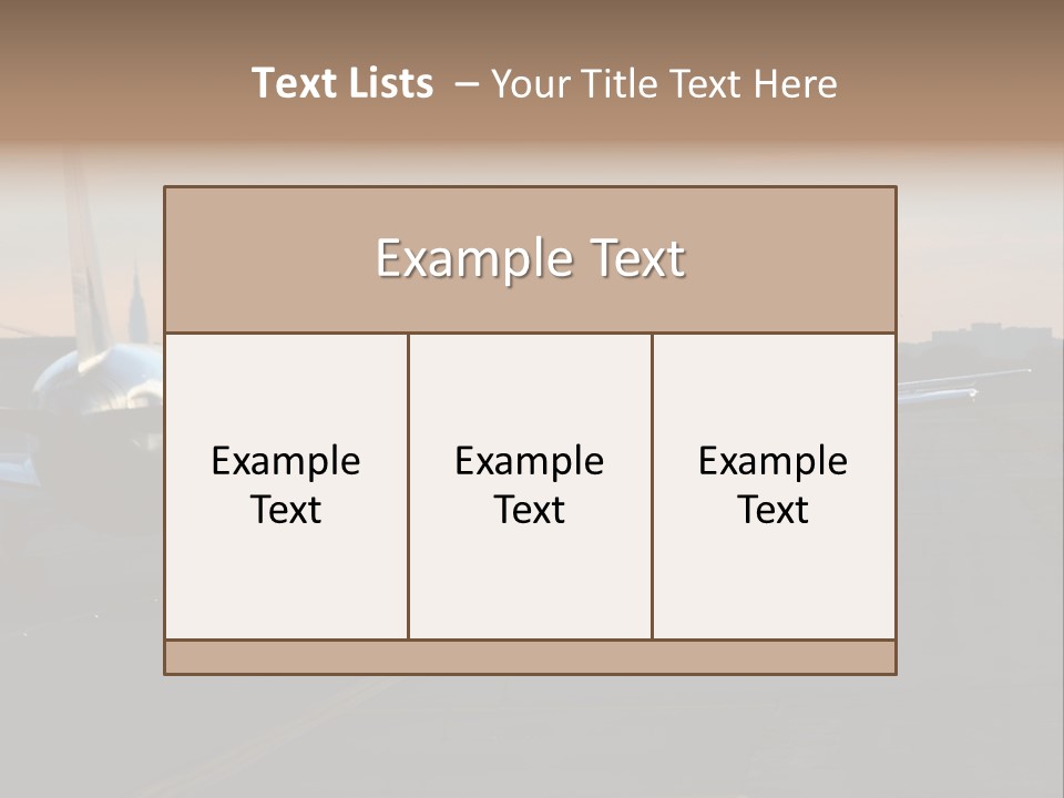 Industry Climate White PowerPoint Template