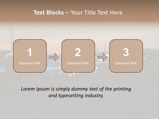 Industry Climate White PowerPoint Template
