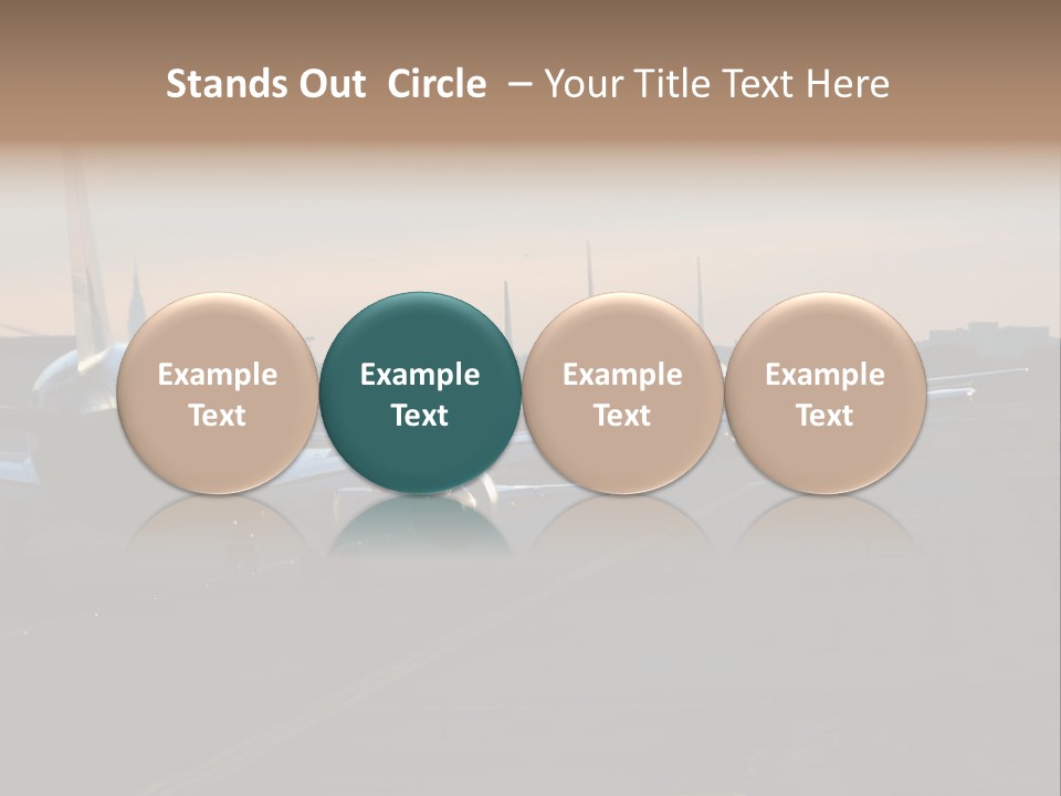 Industry Climate White PowerPoint Template