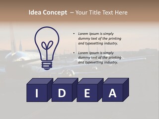 Industry Climate White PowerPoint Template