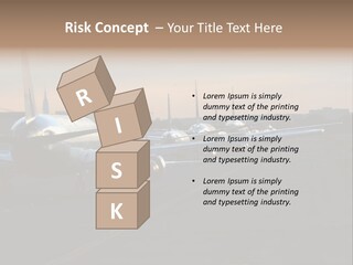 Industry Climate White PowerPoint Template