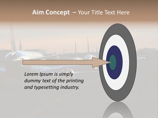 Industry Climate White PowerPoint Template
