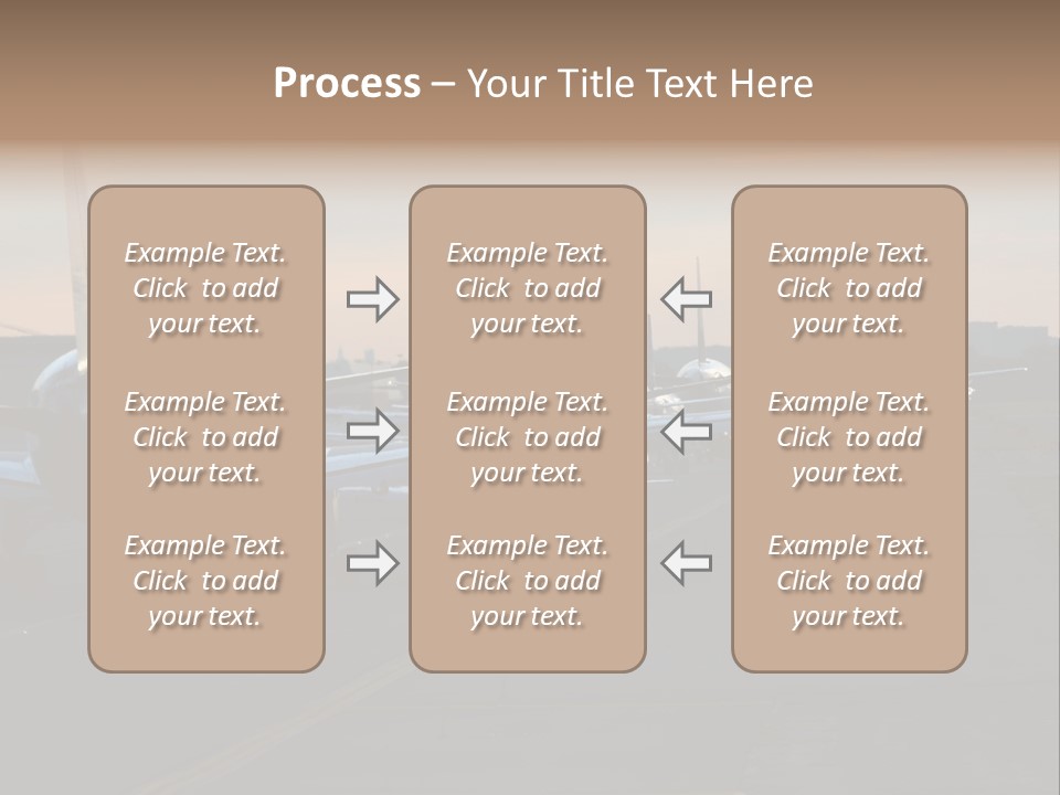 Industry Climate White PowerPoint Template