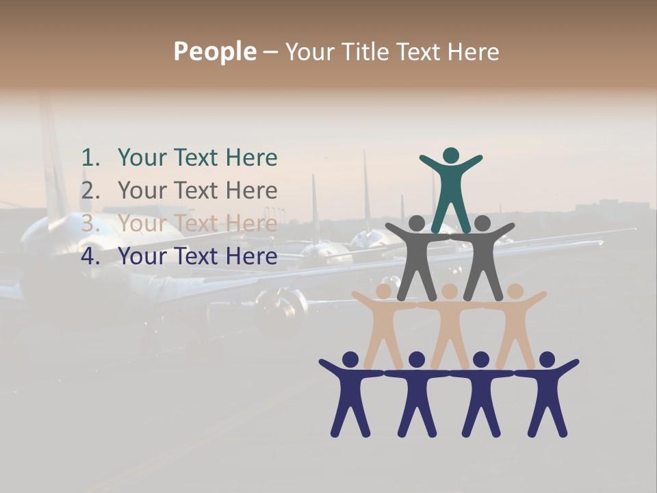 Industry Climate White PowerPoint Template