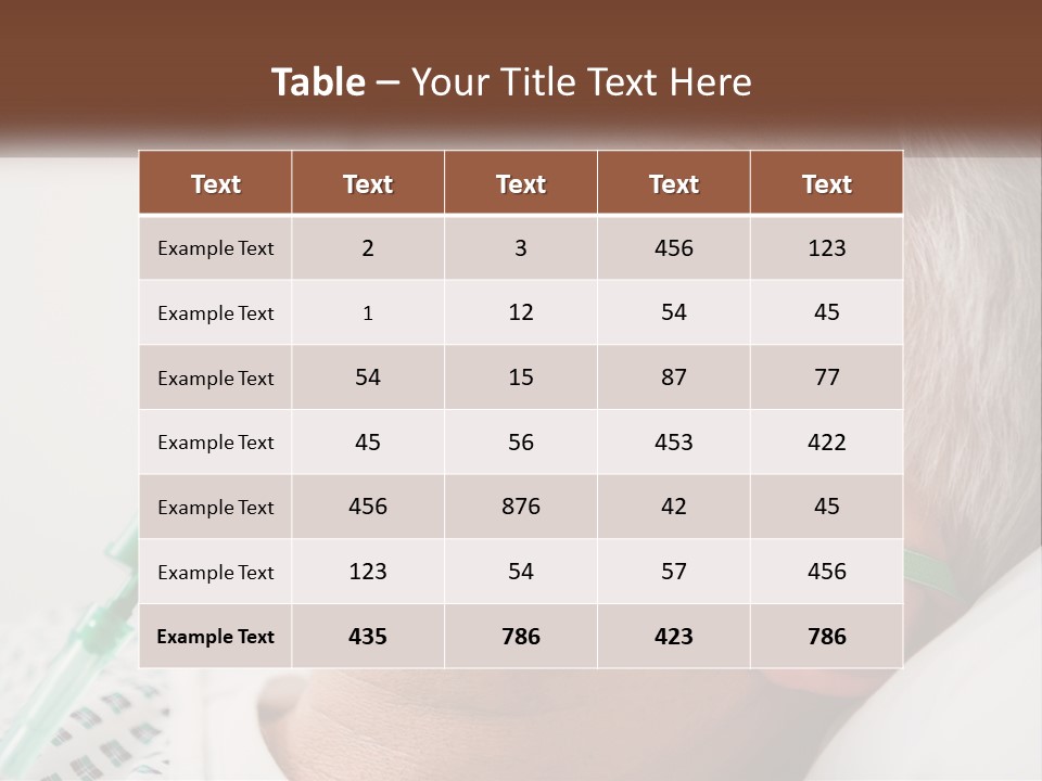 White House Unit PowerPoint Template