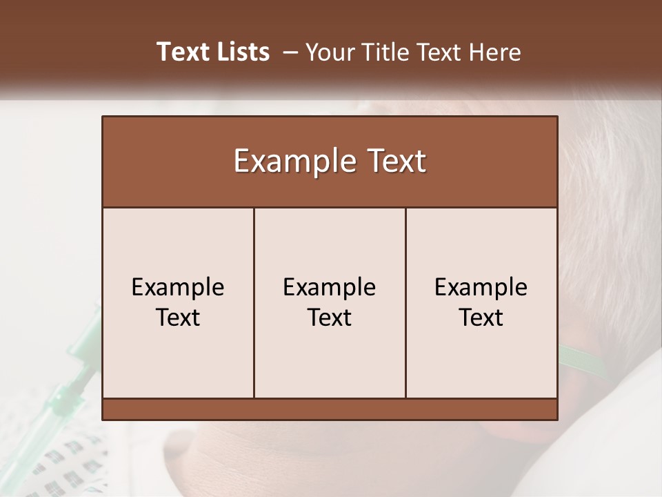 White House Unit PowerPoint Template