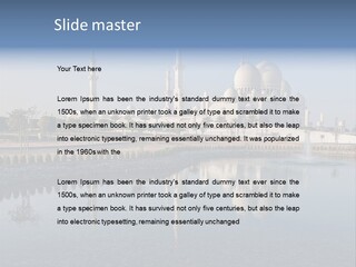 Power Equipment White PowerPoint Template