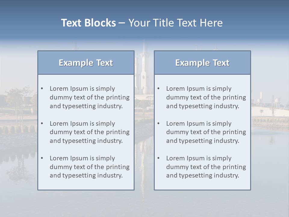 Power Equipment White PowerPoint Template