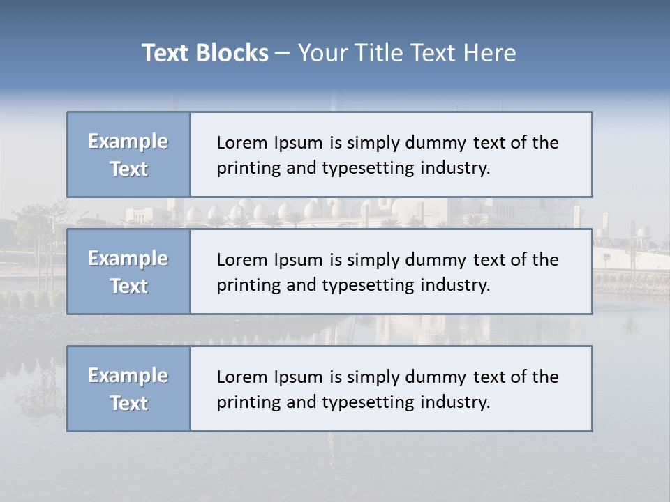 Power Equipment White PowerPoint Template