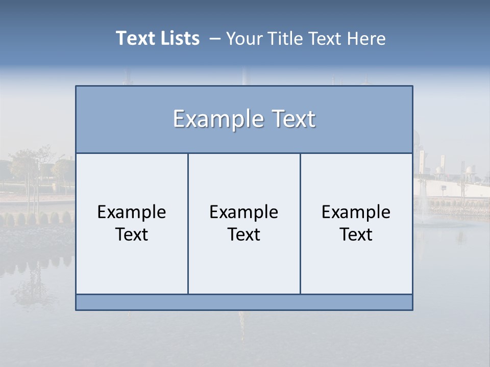 Power Equipment White PowerPoint Template
