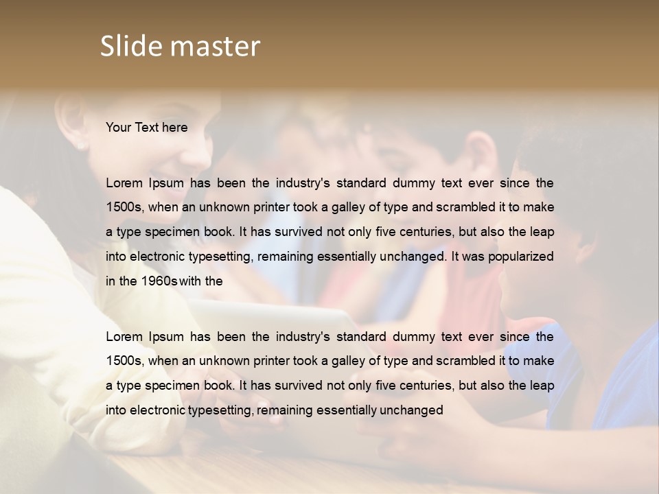 Equipment Switch Cool PowerPoint Template