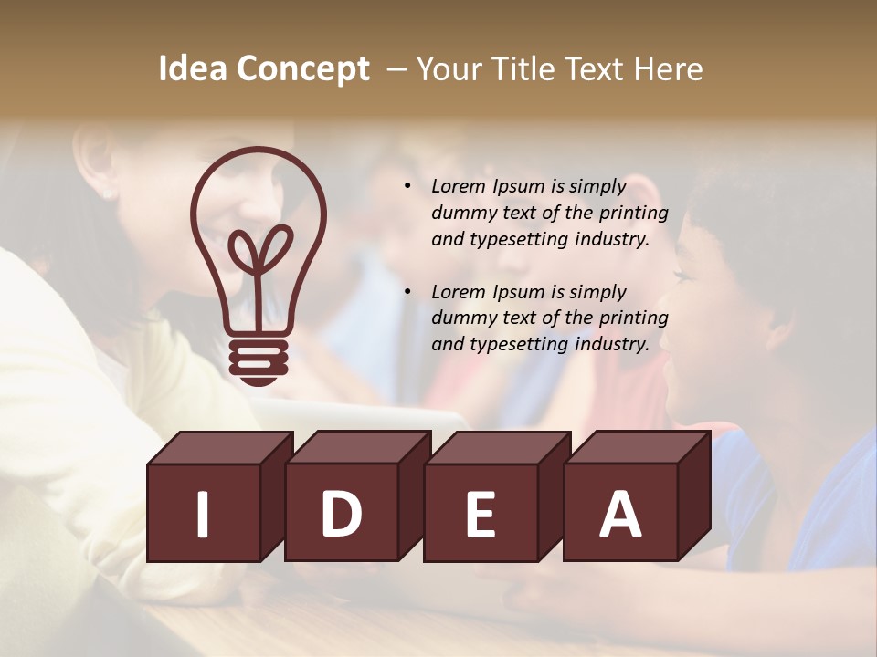 Equipment Switch Cool PowerPoint Template