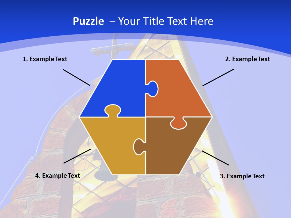Climate House Heat PowerPoint Template