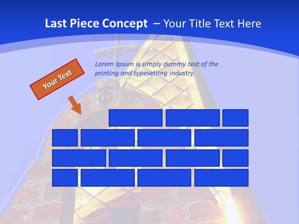 Climate House Heat PowerPoint Template