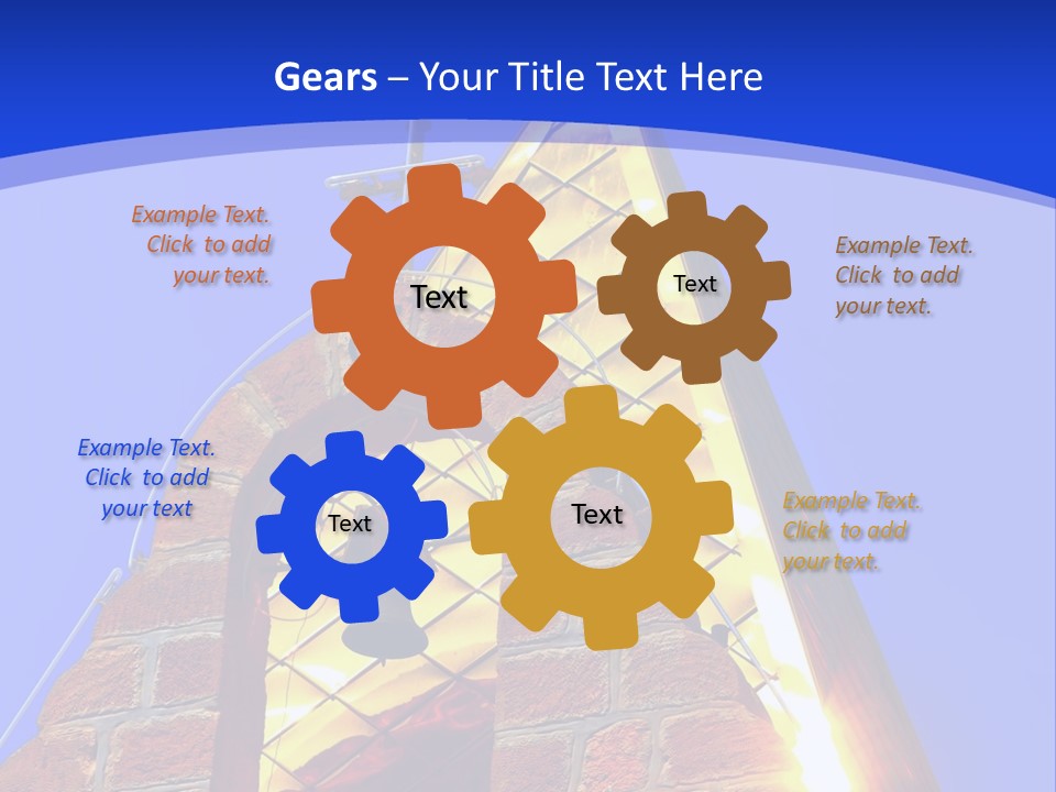 Climate House Heat PowerPoint Template