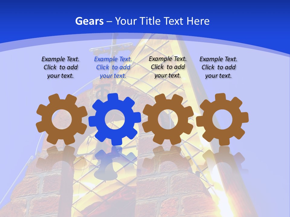 Climate House Heat PowerPoint Template