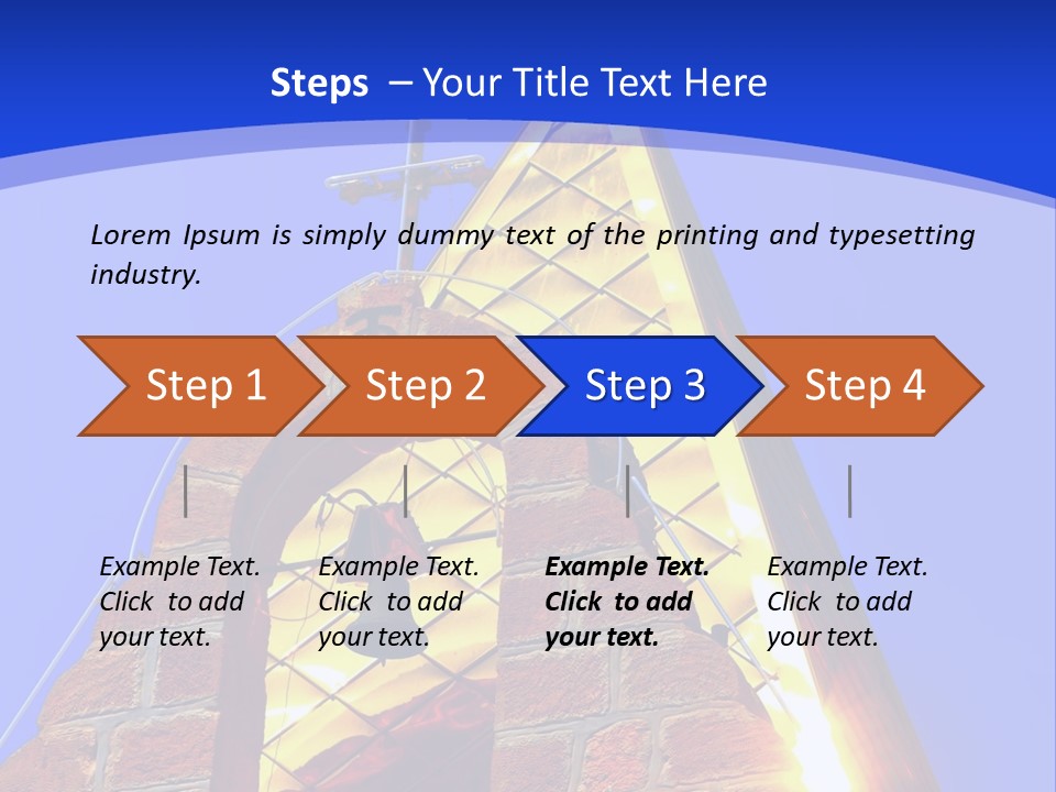 Climate House Heat PowerPoint Template