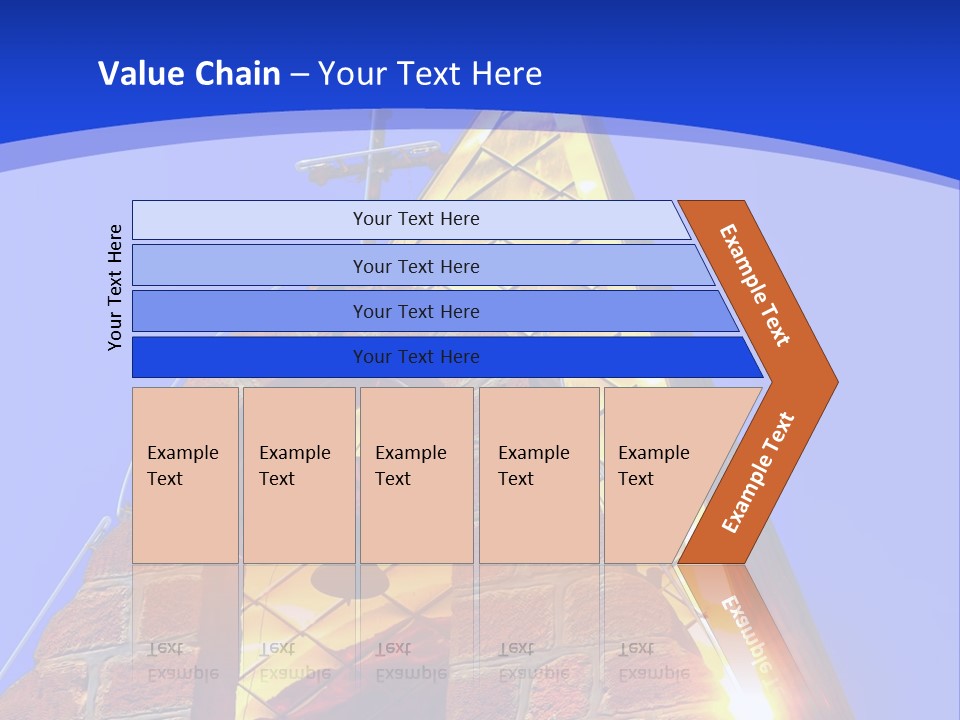 Climate House Heat PowerPoint Template