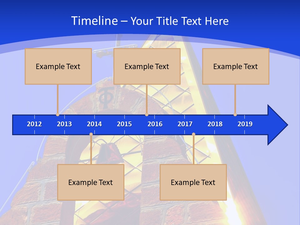 Climate House Heat PowerPoint Template