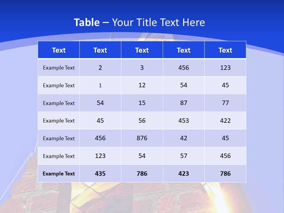Climate House Heat PowerPoint Template