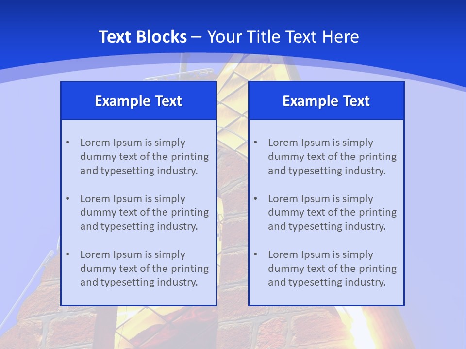 Climate House Heat PowerPoint Template