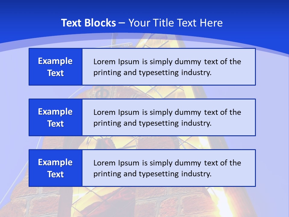 Climate House Heat PowerPoint Template