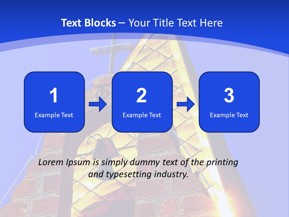 Climate House Heat PowerPoint Template