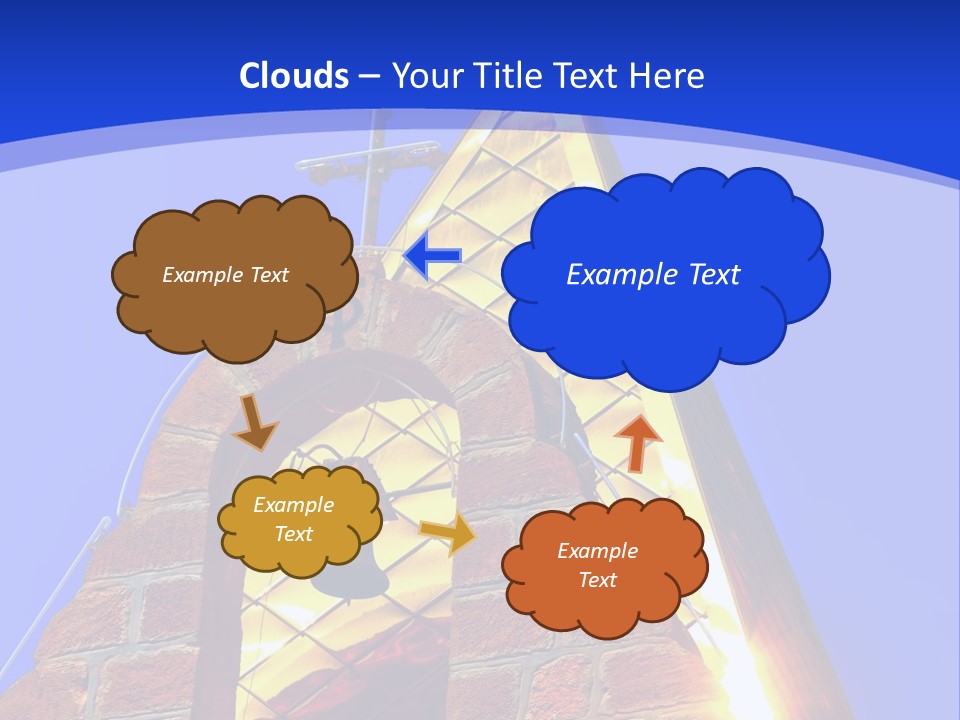 Climate House Heat PowerPoint Template