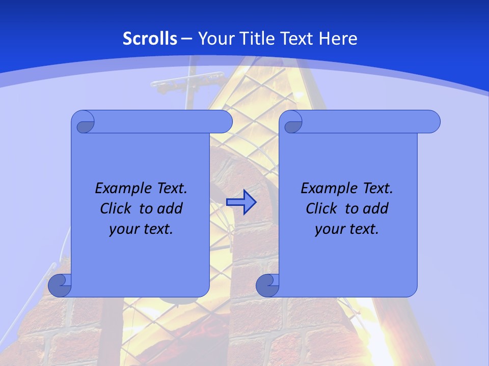 Climate House Heat PowerPoint Template