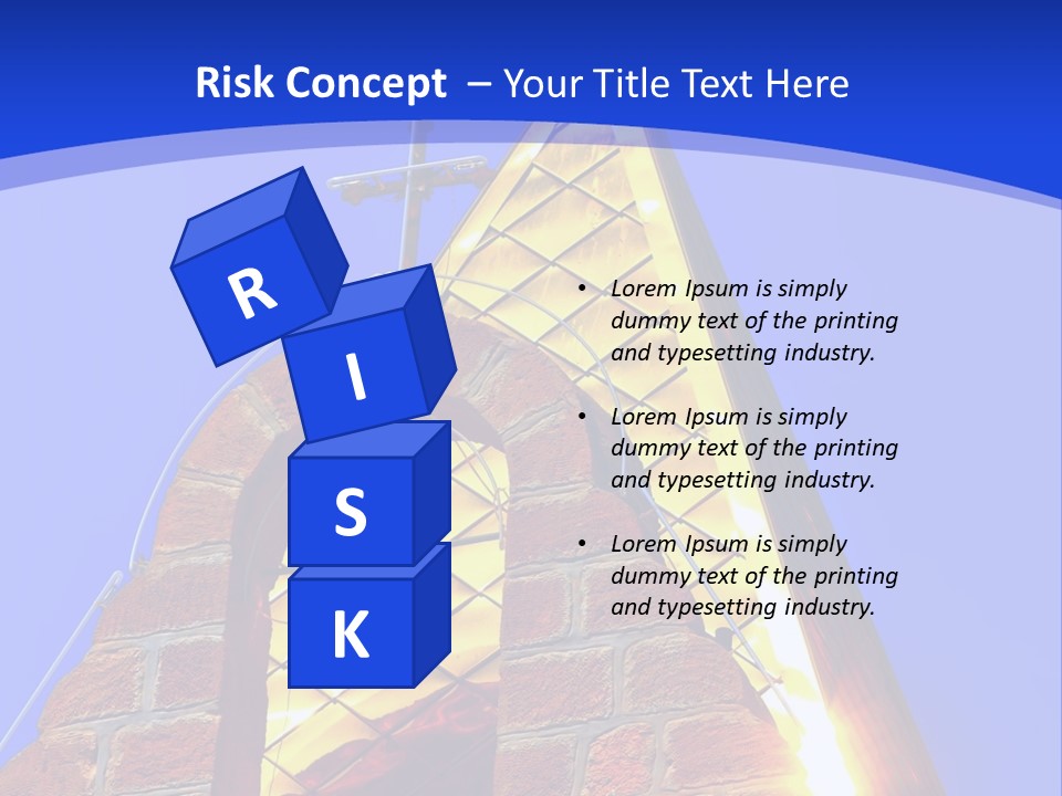 Climate House Heat PowerPoint Template