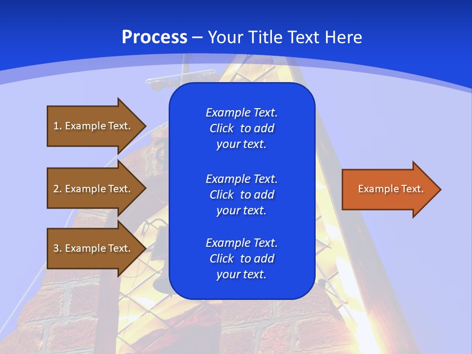 Climate House Heat PowerPoint Template