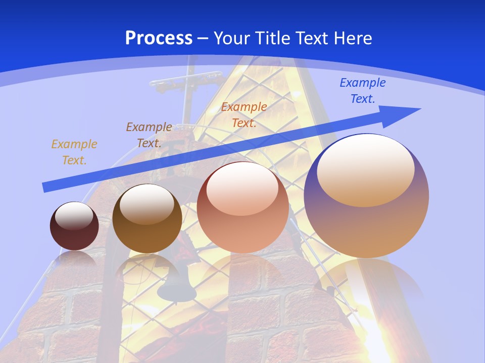 Climate House Heat PowerPoint Template