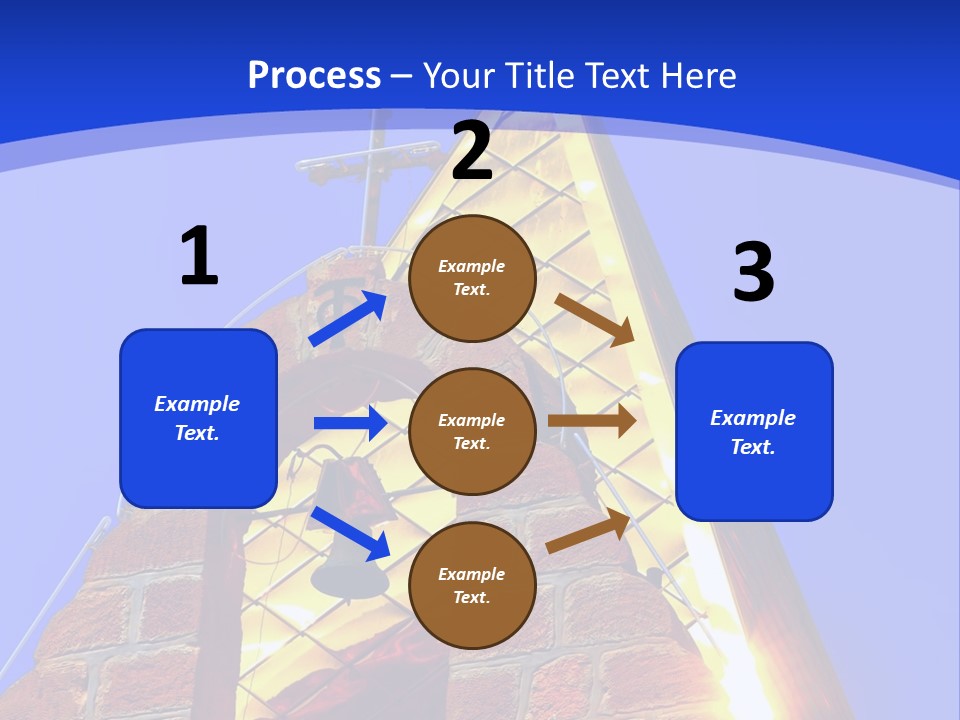 Climate House Heat PowerPoint Template