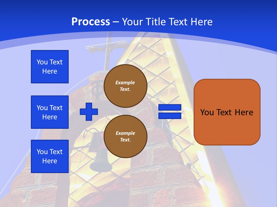 Climate House Heat PowerPoint Template